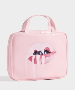Kylie Cosmetics Kylie Lips Pink Travel Case